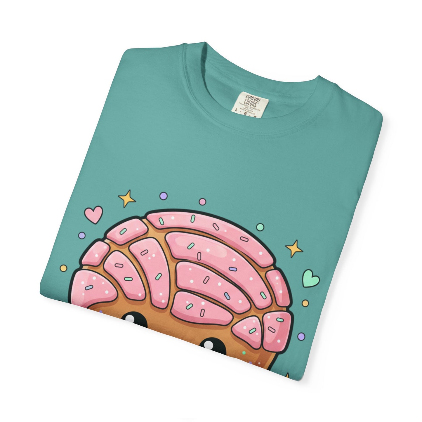 Kawaii Concha Pastry T-Shirt — Cute Mexican Sweet Bread Tee