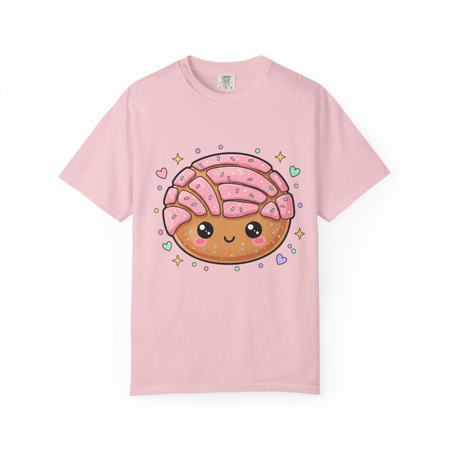 Kawaii Concha Pastry T-Shirt — Cute Mexican Sweet Bread Tee