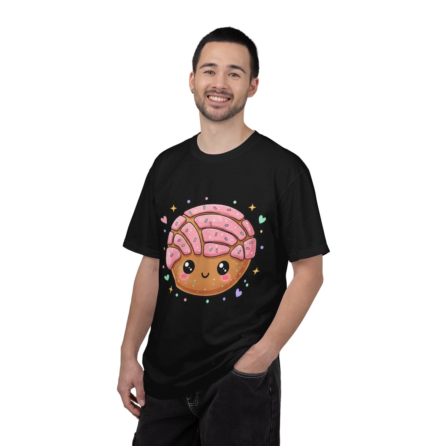 Kawaii Concha Pastry T-Shirt — Cute Mexican Sweet Bread Tee