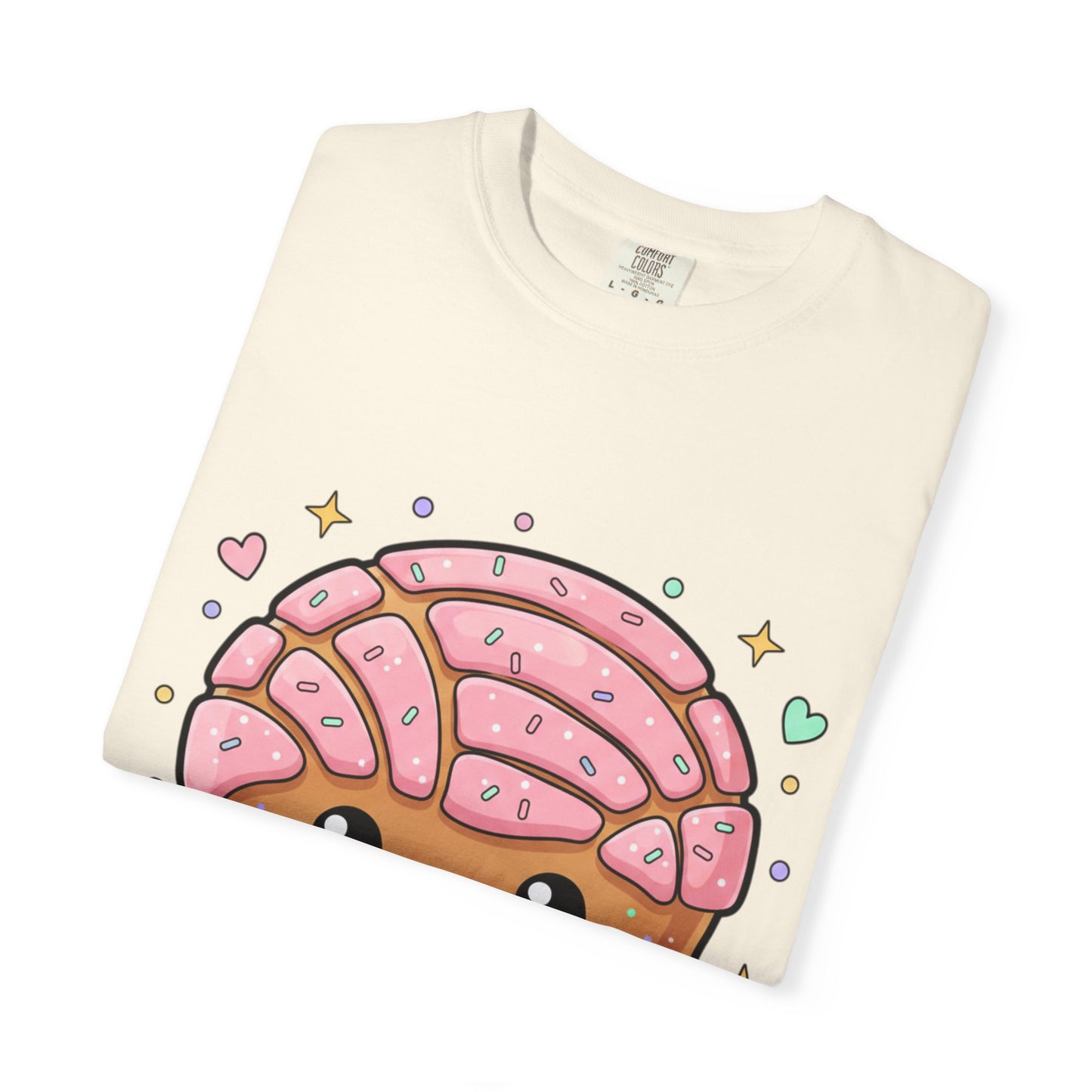 Kawaii Concha Pastry T-Shirt — Cute Mexican Sweet Bread Tee