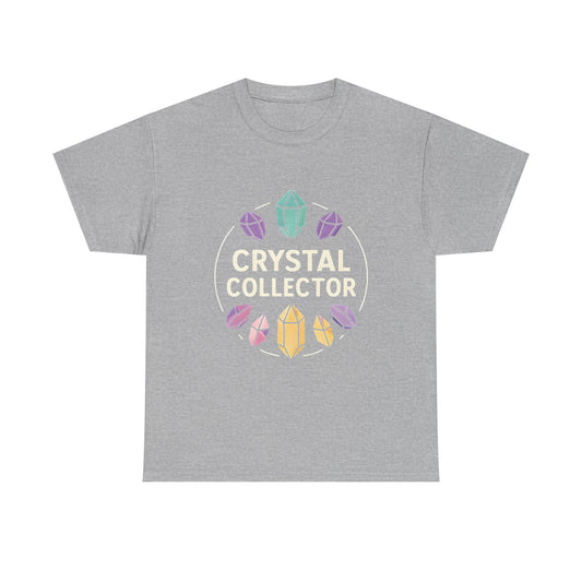 Crystal Collector Tee – Colorful Gemstone Graphic T-Shirt