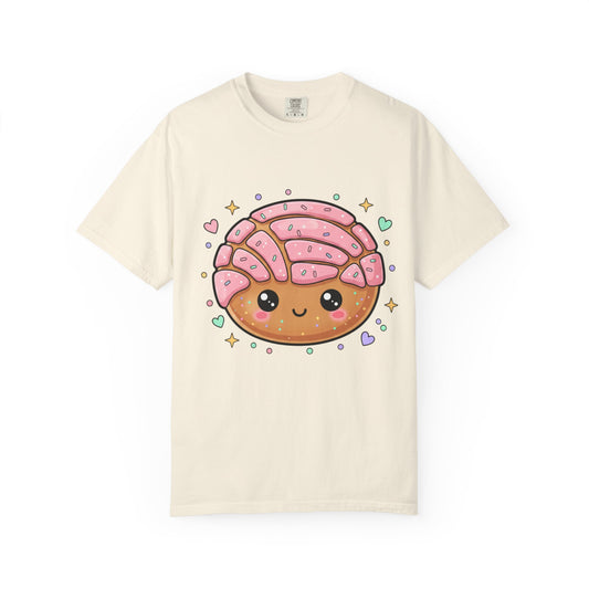 Kawaii Concha Pastry T-Shirt — Cute Mexican Sweet Bread Tee