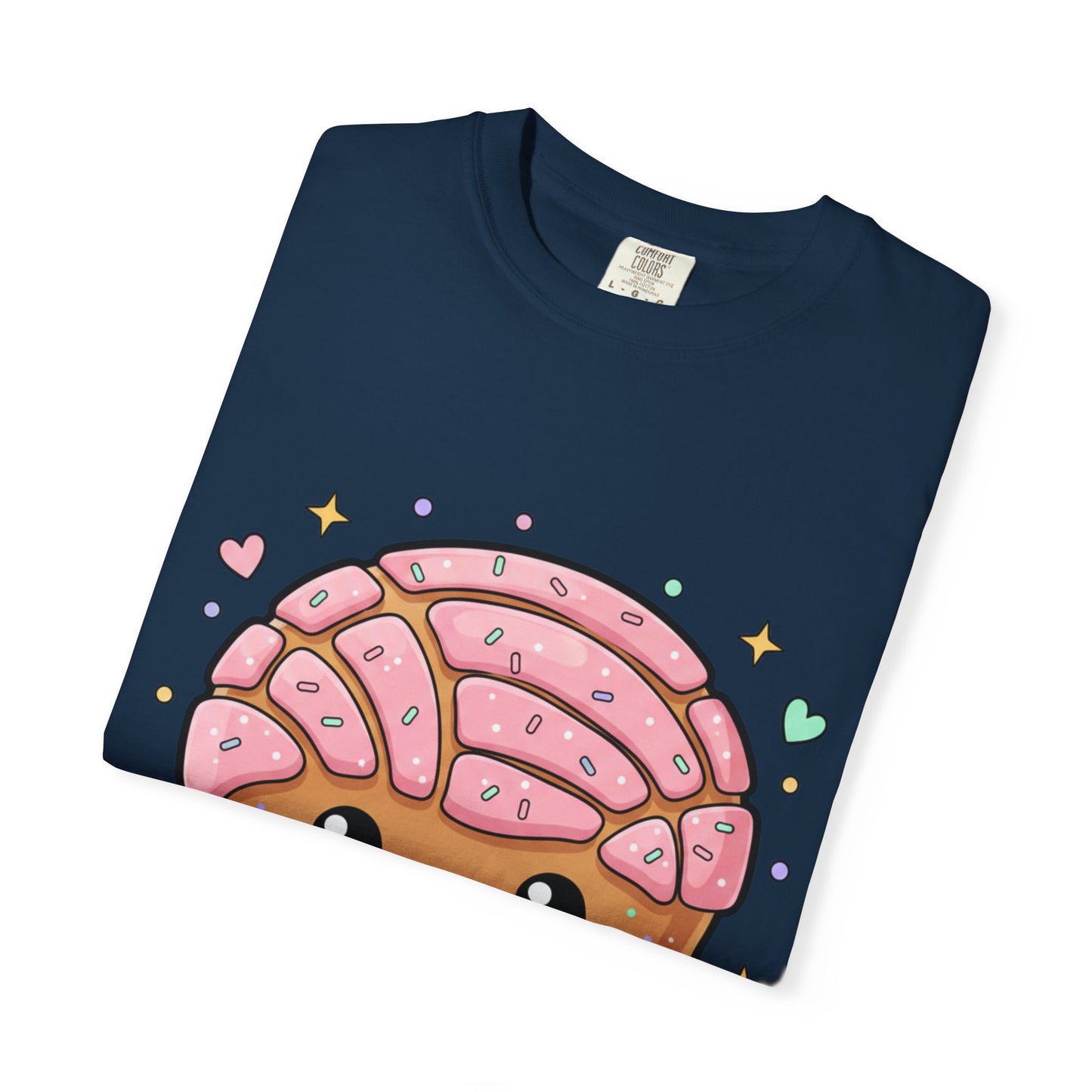 Kawaii Concha Pastry T-Shirt — Cute Mexican Sweet Bread Tee
