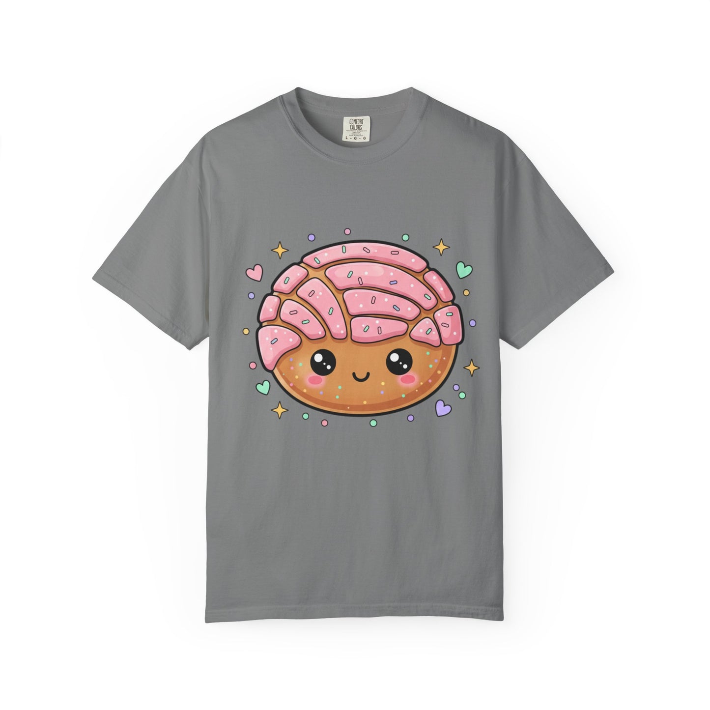 Kawaii Concha Pastry T-Shirt — Cute Mexican Sweet Bread Tee
