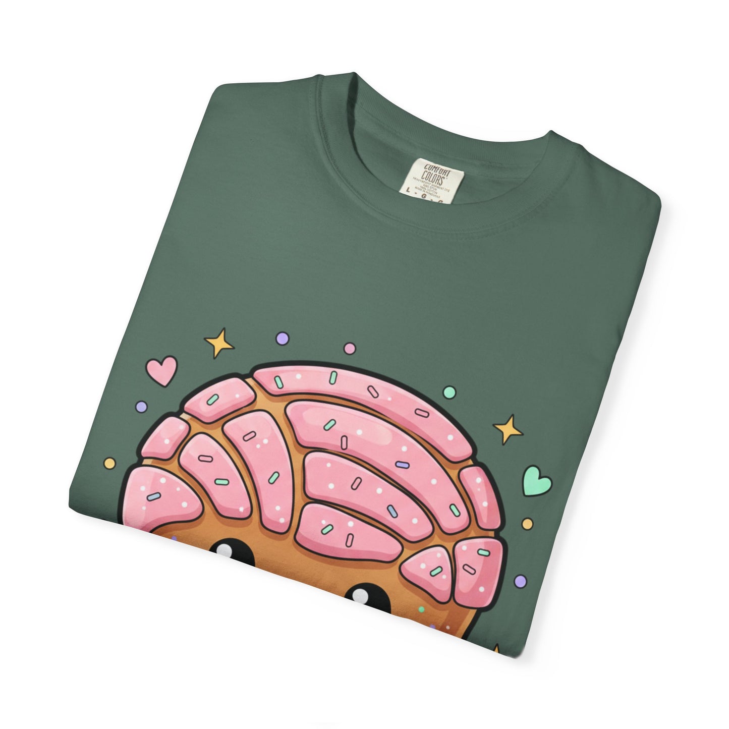 Kawaii Concha Pastry T-Shirt — Cute Mexican Sweet Bread Tee