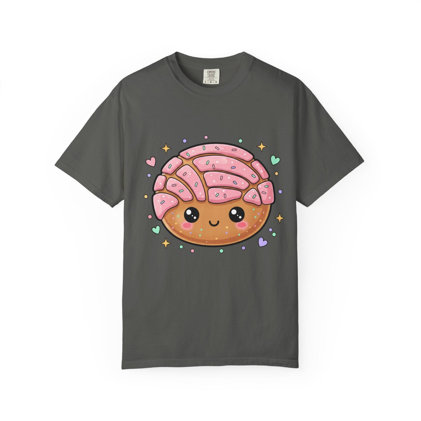 Kawaii Concha Pastry T-Shirt — Cute Mexican Sweet Bread Tee