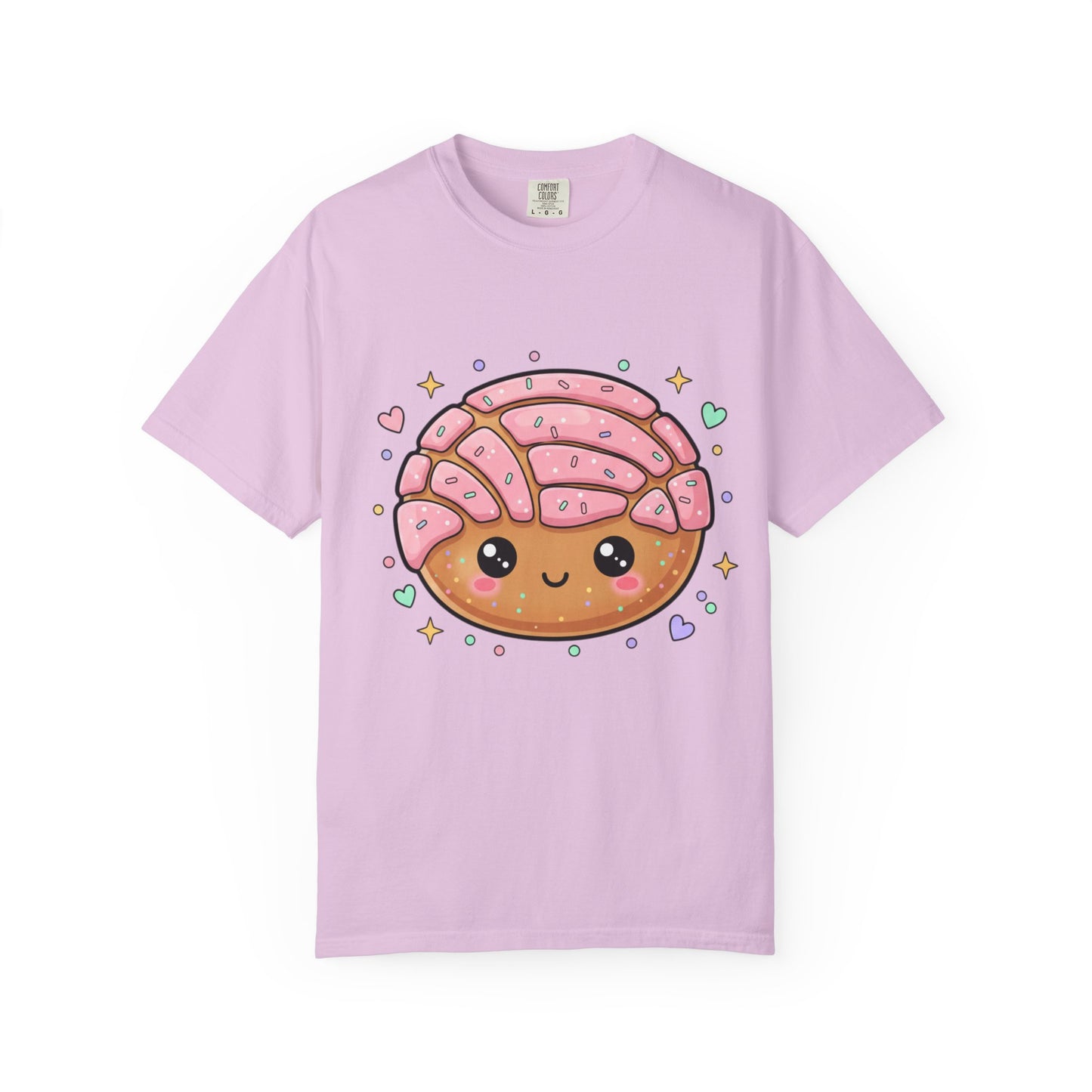 Kawaii Concha Pastry T-Shirt — Cute Mexican Sweet Bread Tee