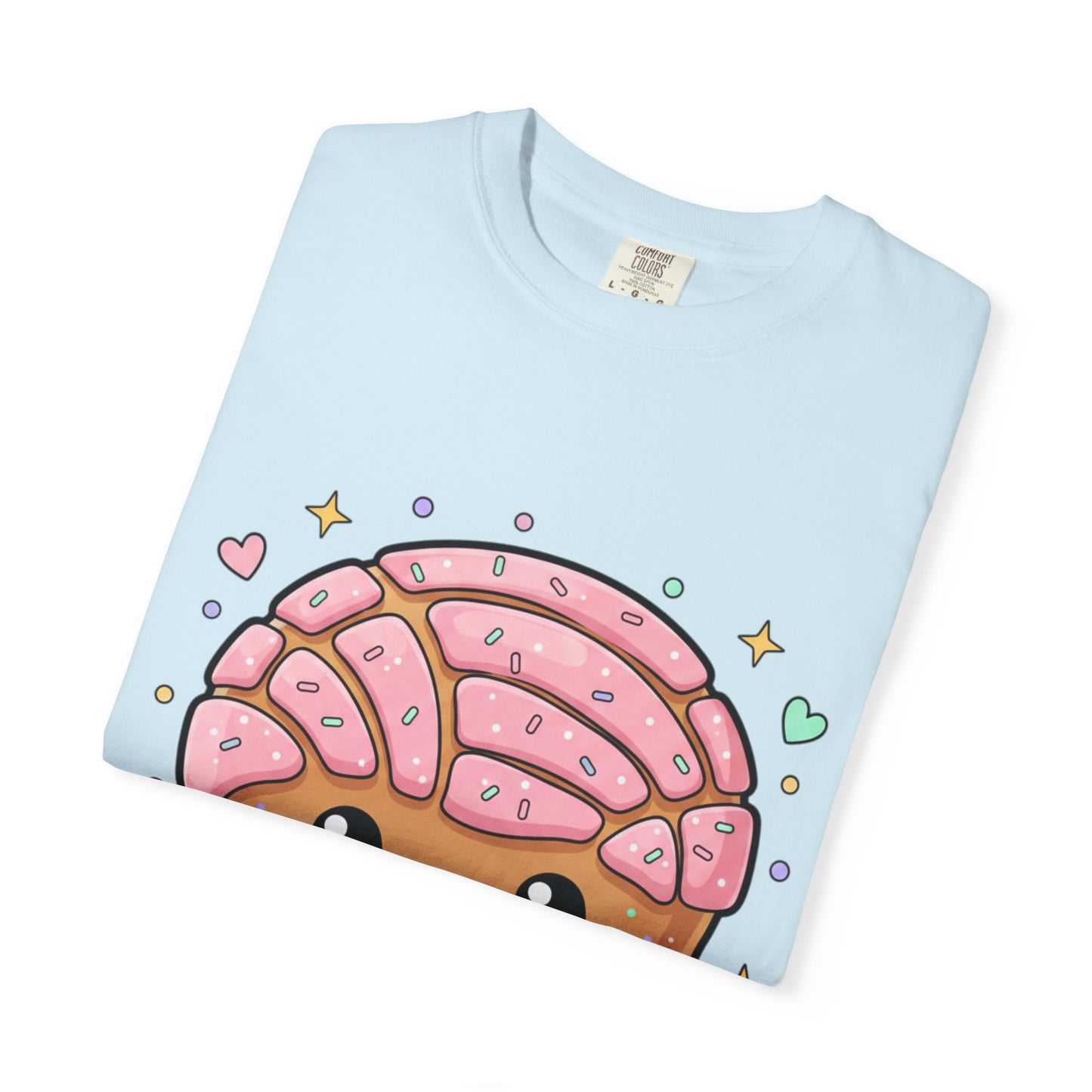 Kawaii Concha Pastry T-Shirt — Cute Mexican Sweet Bread Tee