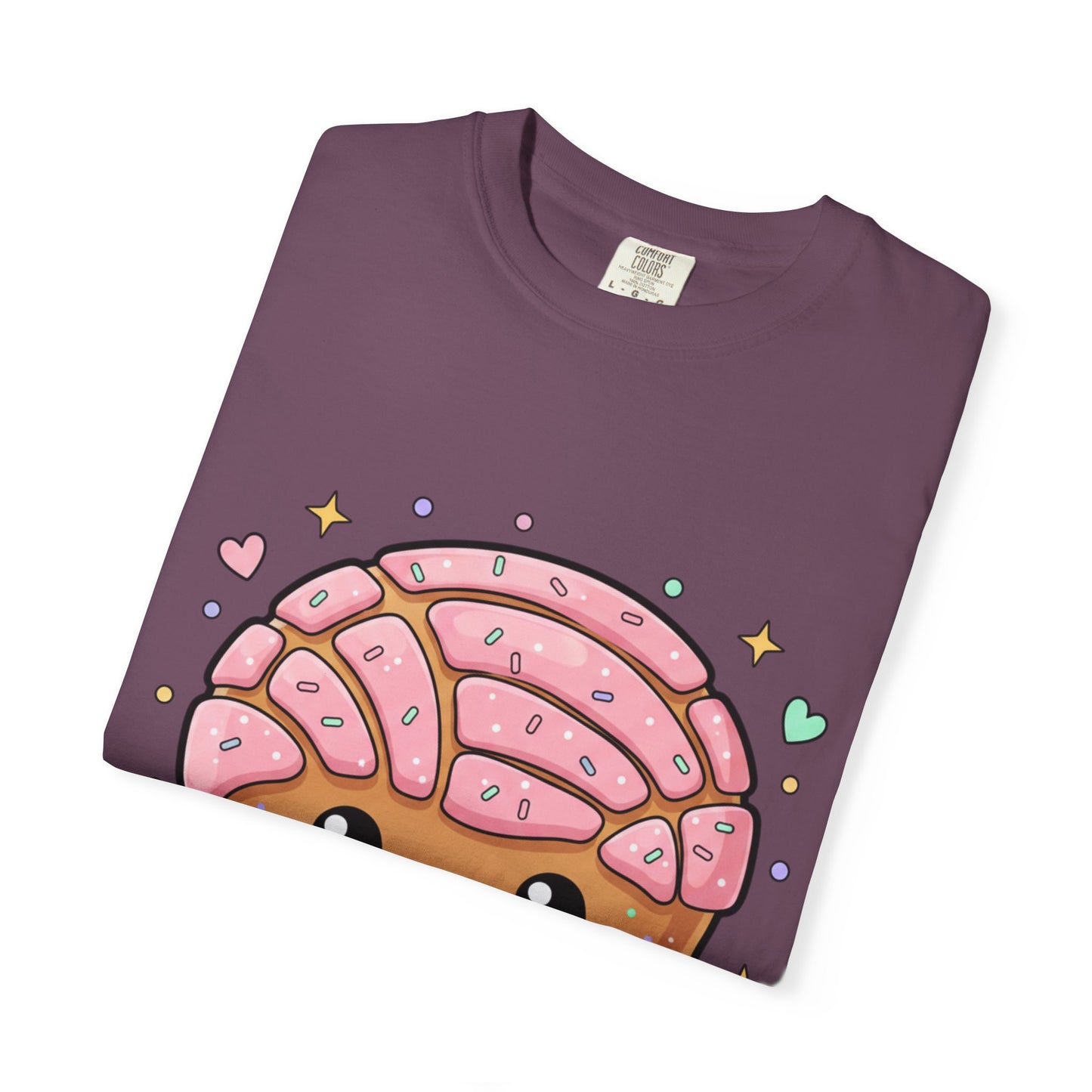 Kawaii Concha Pastry T-Shirt — Cute Mexican Sweet Bread Tee