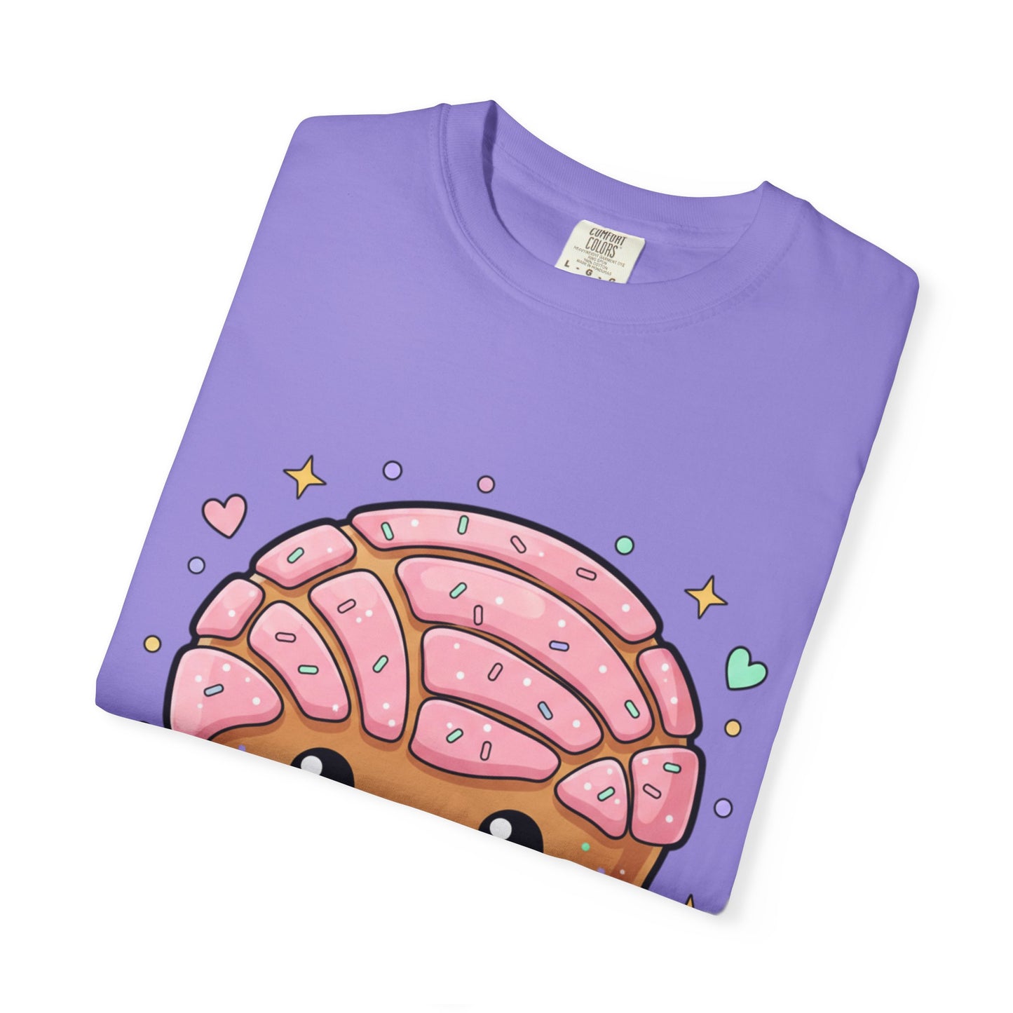 Kawaii Concha Pastry T-Shirt — Cute Mexican Sweet Bread Tee