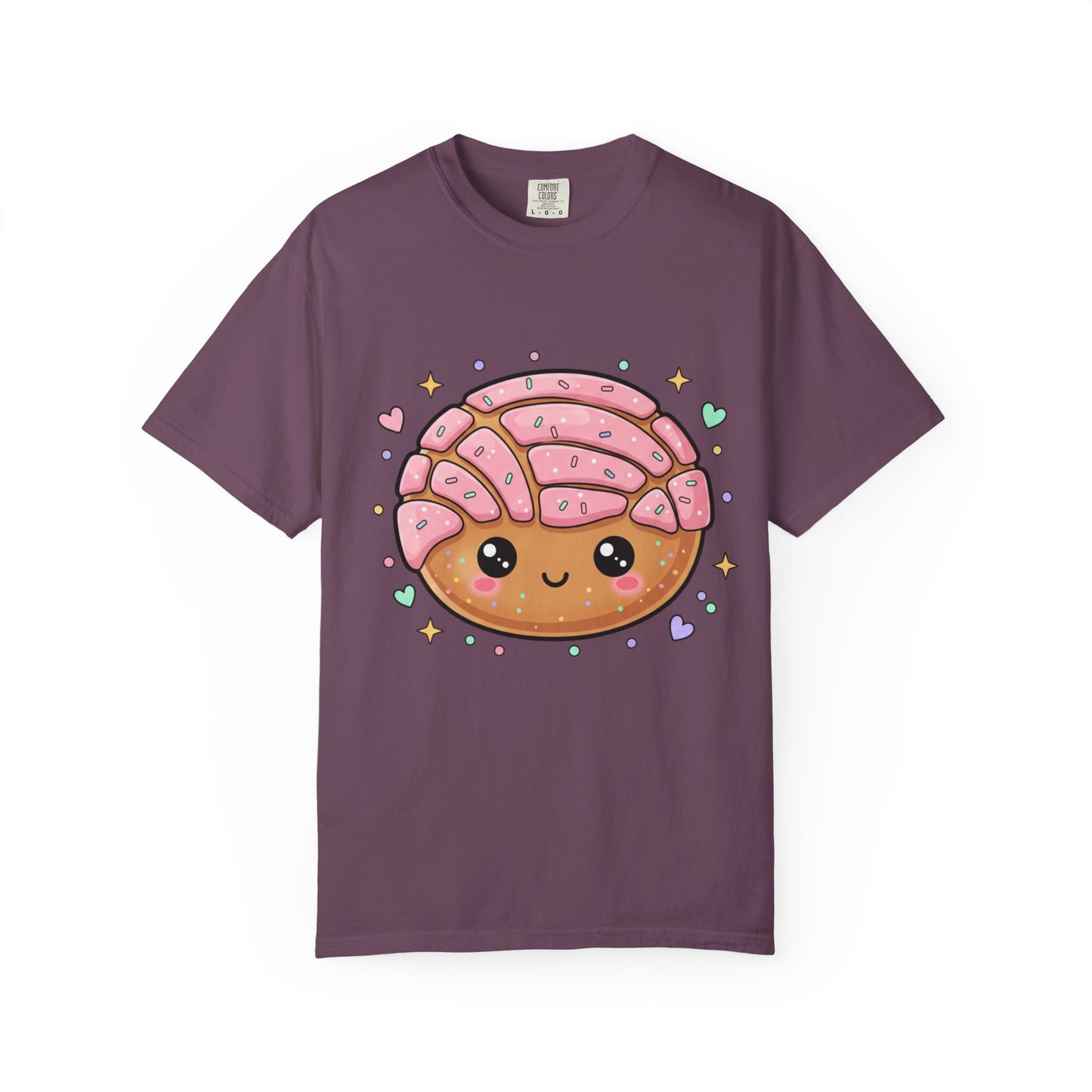 Kawaii Concha Pastry T-Shirt — Cute Mexican Sweet Bread Tee