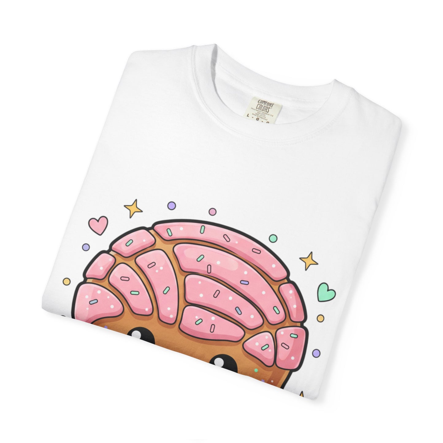 Kawaii Concha Pastry T-Shirt — Cute Mexican Sweet Bread Tee