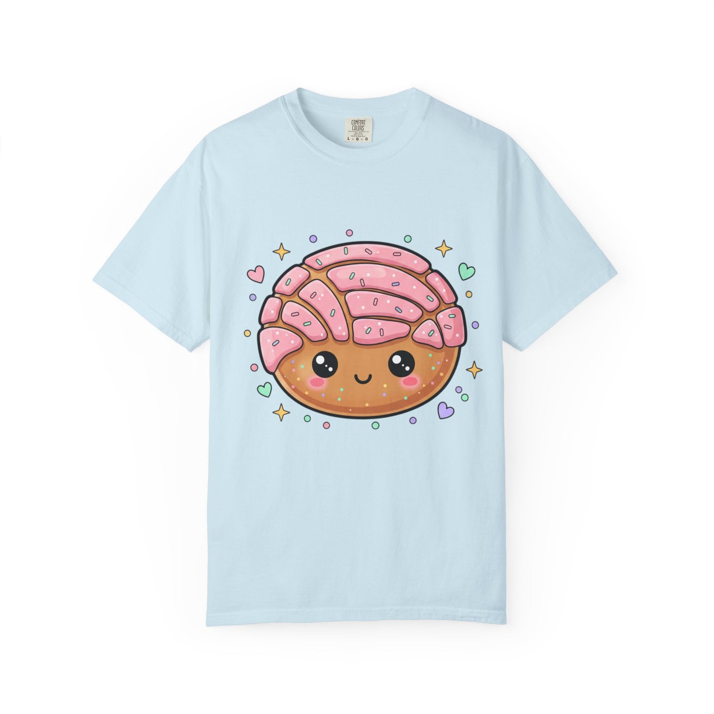 Kawaii Concha Pastry T-Shirt — Cute Mexican Sweet Bread Tee